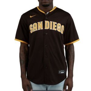 NIKE SAN DIEGO TATIS TEAM JERSEY 
Tatis Jr Number 23 Brown Large NWT
